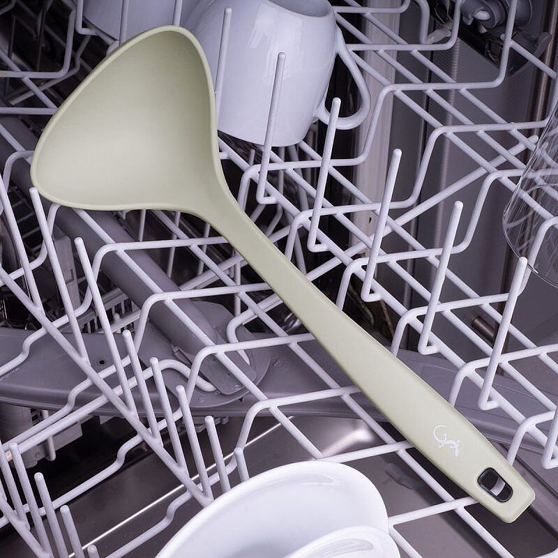 Lurch Silikon Çorba Kepçesi, 28 cm, Gri - Lurch