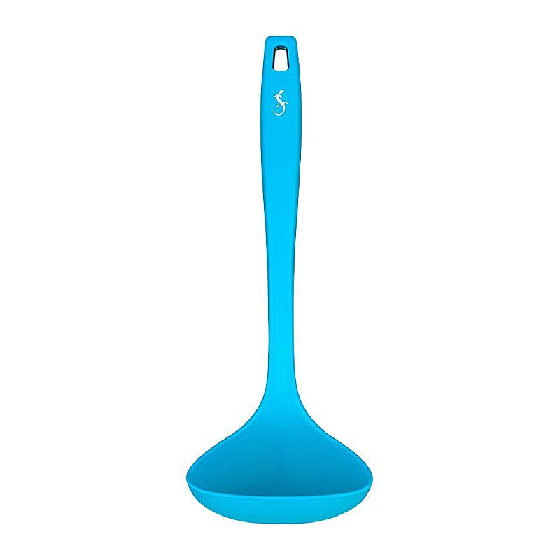 Lurch Silikon Çorba Kepçesi, 28 cm, Mavi - Lurch