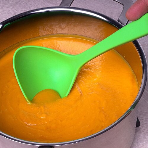 Lurch Silikon Çorba Kepçesi, 28 cm, Yeşil - 2