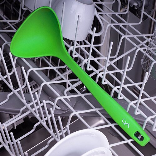 Lurch Silikon Çorba Kepçesi, 28 cm, Yeşil - 3