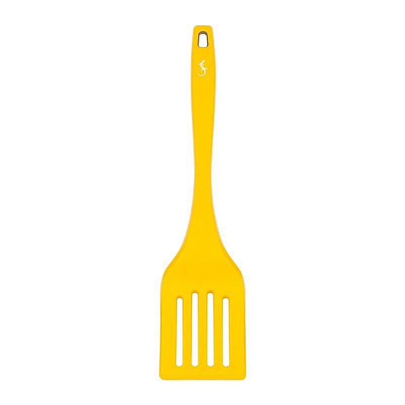 Lurch Silikon Delikli Spatula, 32.5 cm, Sarı - Lurch