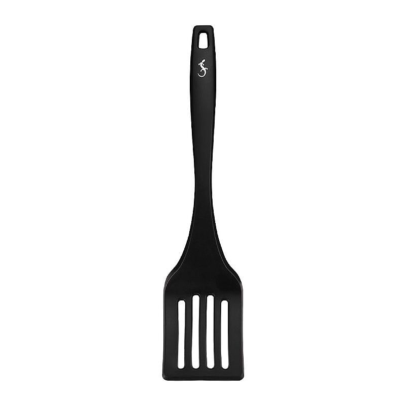 Lurch Silikon Delikli Spatula, 32.5 cm, Siyah - Lurch