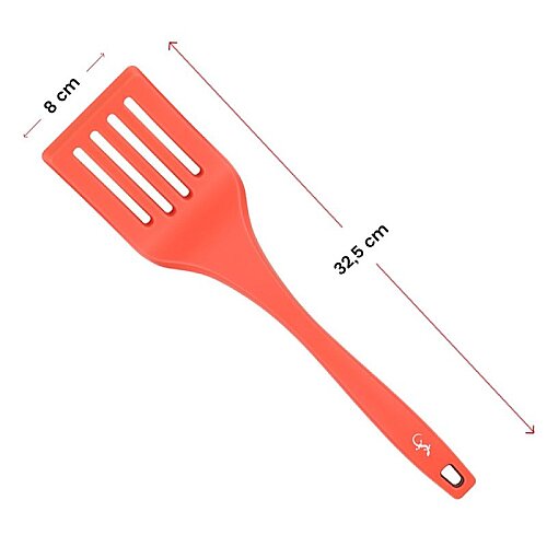 Lurch Silikon Delikli Spatula, 32.5 cm, Somon - 5