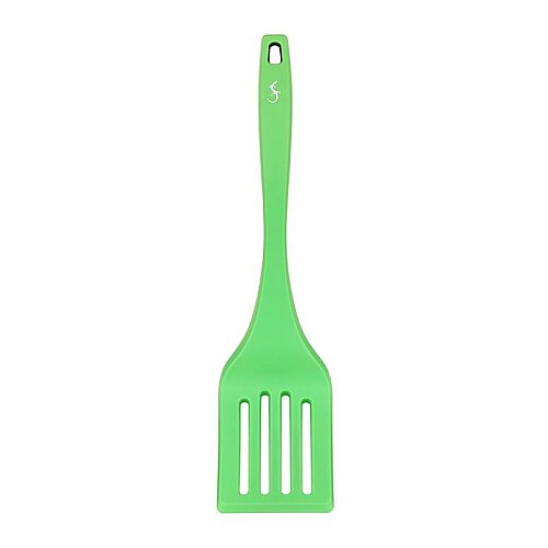 Lurch Silikon Delikli Spatula, 32.5 cm, Yeşil 