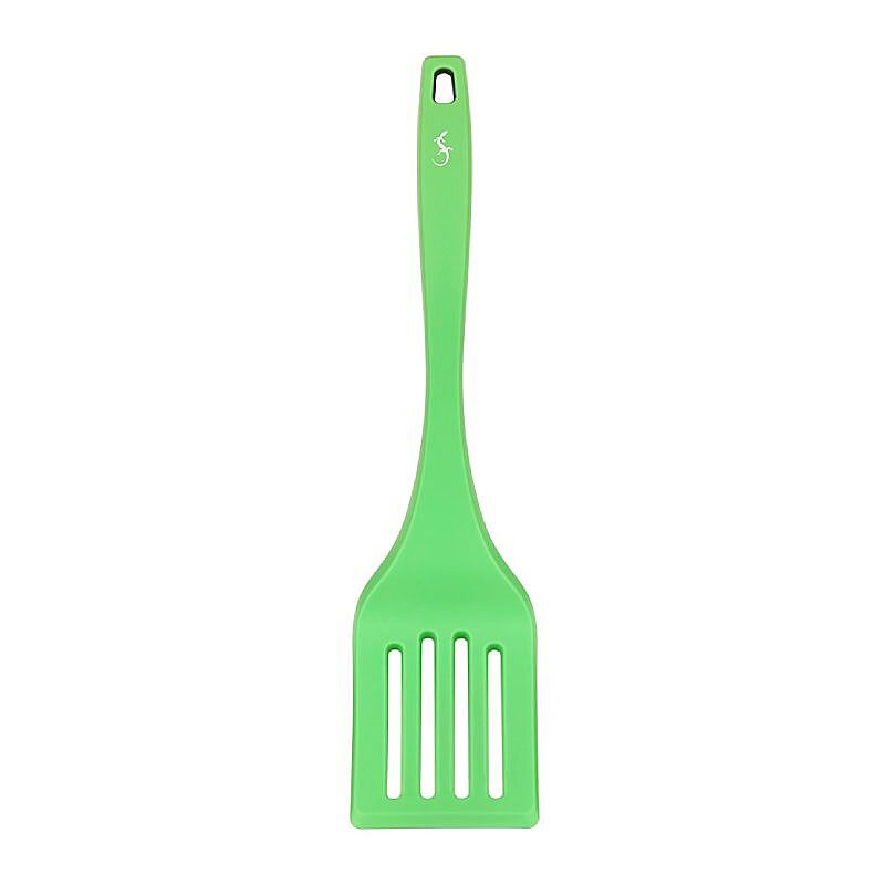 Lurch Silikon Delikli Spatula, 32.5 cm, Yeşil - Lurch