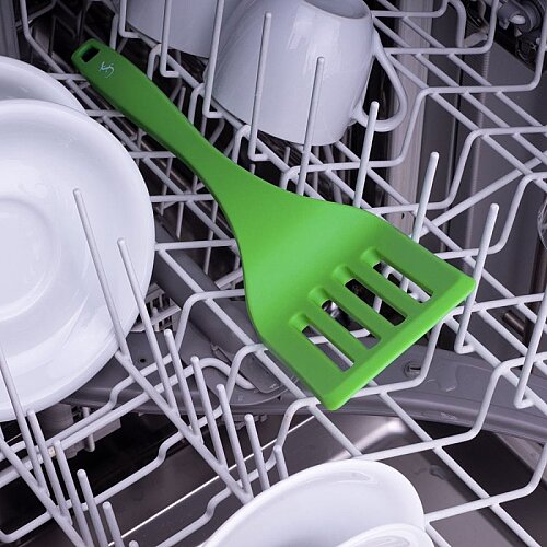 Lurch Silikon Delikli Spatula, 32.5 cm, Yeşil - 3