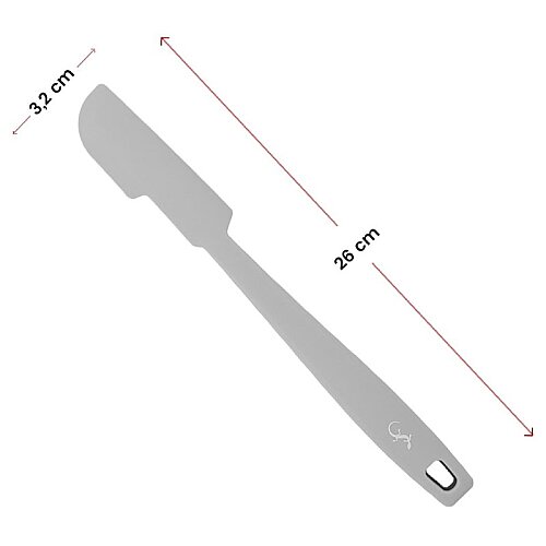 Lurch Silikon Mini Hamur Kazıyıcı, 26 cm, Gri - 4