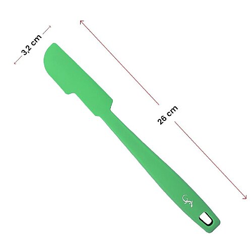 Lurch Silikon Mini Hamur Kazıyıcı, 26 cm, Yeşil - 5