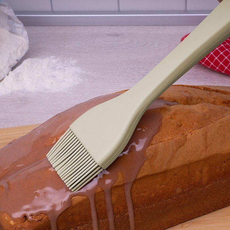 Lurch Silikon Pasta Fırçası, 25.5 cm, Gri - Lurch