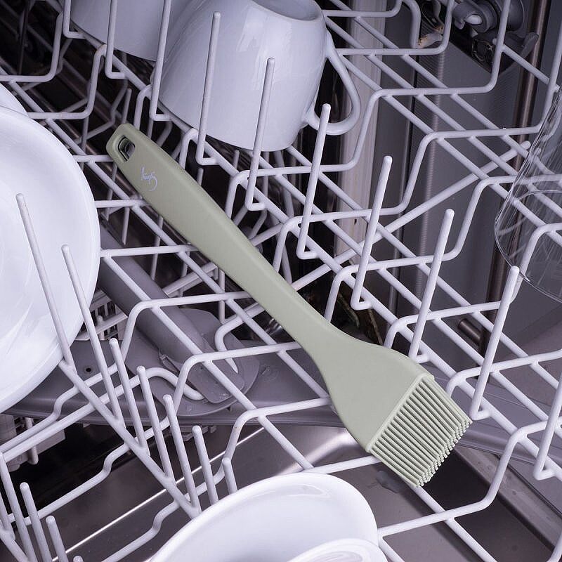 Lurch Silikon Pasta Fırçası, 25.5 cm, Gri - Lurch