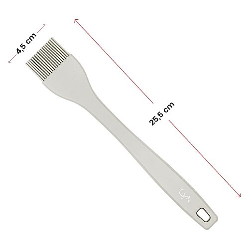 Lurch Silikon Pasta Fırçası, 25.5 cm, Gri - 5