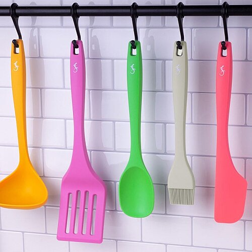 Lurch Silikon Pasta Fırçası, 25.5 cm, Mavi - 6