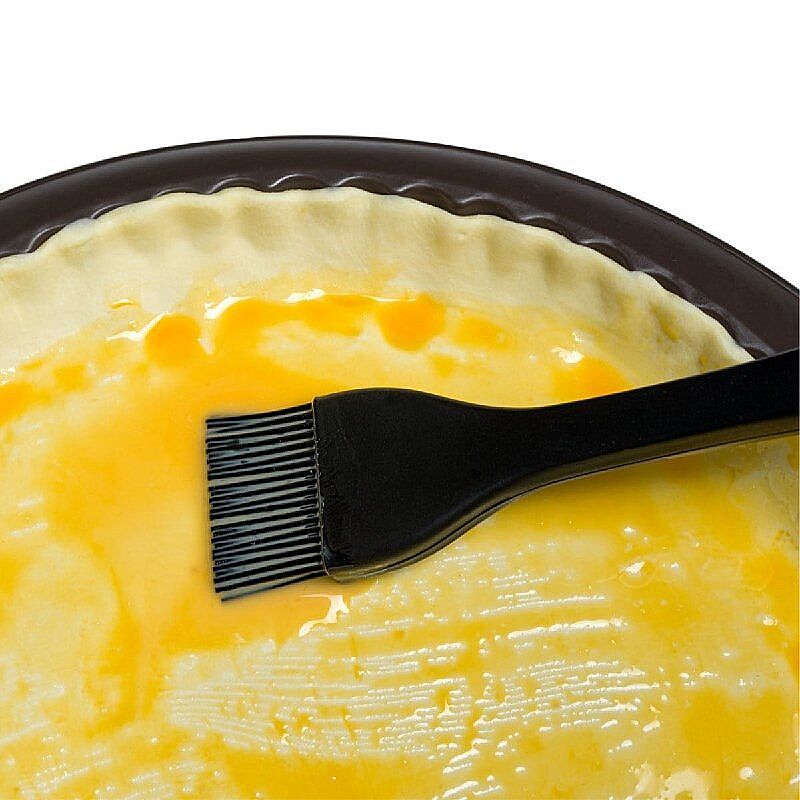 Lurch Silikon Pasta Fırçası, 25.5 cm, Siyah - Lurch