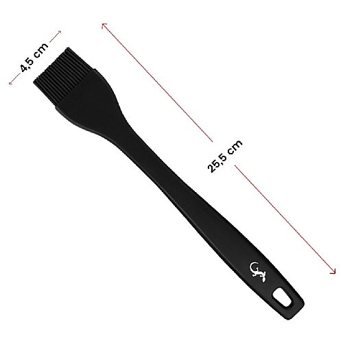 Lurch Silikon Pasta Fırçası, 25.5 cm, Siyah - 7