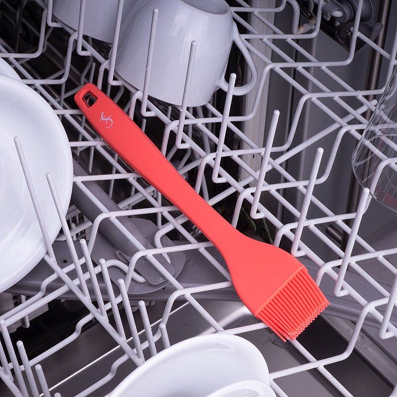 Lurch Silikon Pasta Fırçası, 25.5 cm, Somon - Lurch