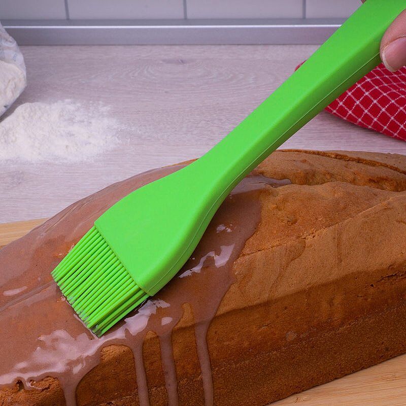 Lurch Silikon Pasta Fırçası, 25.5 cm, Yeşil - Lurch