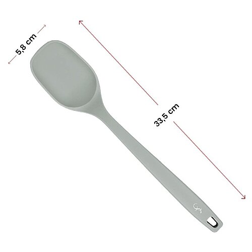 Lurch Silikon Servis Kaşığı, 33.5 cm, Gri - 6