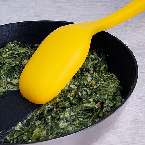 Lurch Silikon Servis Kaşığı, 33.5 cm, Sarı - 3
