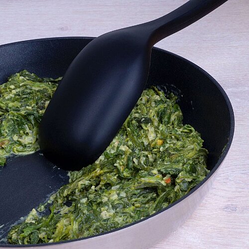 Lurch Silikon Servis Kaşığı, 33.5 cm, Siyah - 4