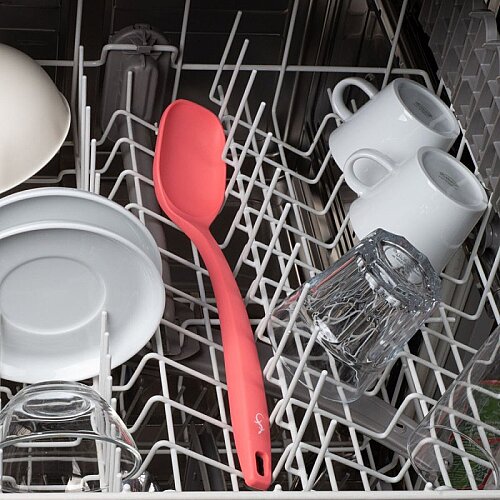 Lurch Silikon Servis Kaşığı, 33.5 cm, Somon - 5