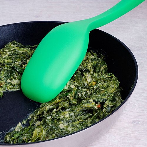 Lurch Silikon Servis Kaşığı, 33.5 cm, Yeşil - 4