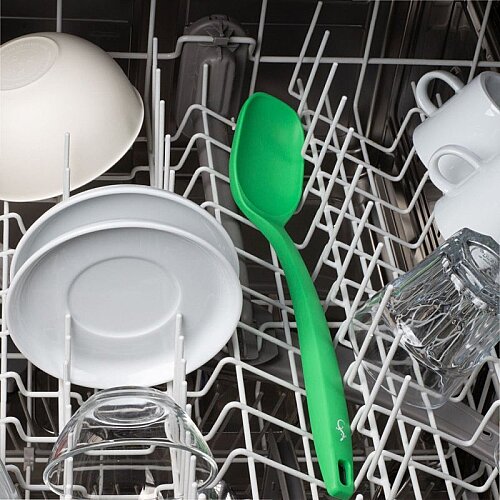Lurch Silikon Servis Kaşığı, 33.5 cm, Yeşil - 5