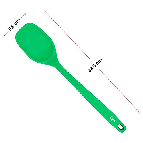 Lurch Silikon Servis Kaşığı, 33.5 cm, Yeşil - 7