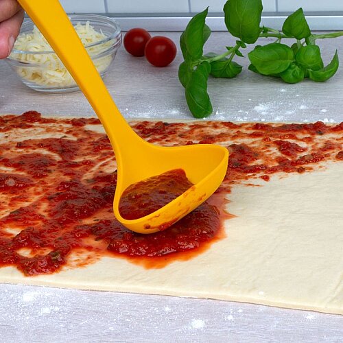 Lurch Silikon Sos Kepçesi, 28 cm, Sarı - Lurch (1)