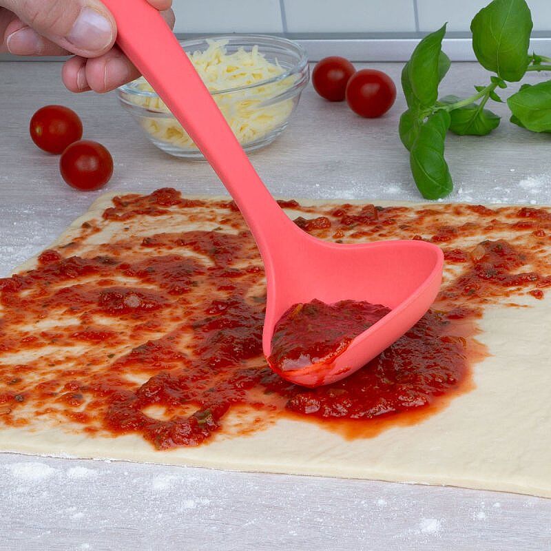 Lurch Silikon Sos Kepçesi, 28 cm, Somon - Lurch