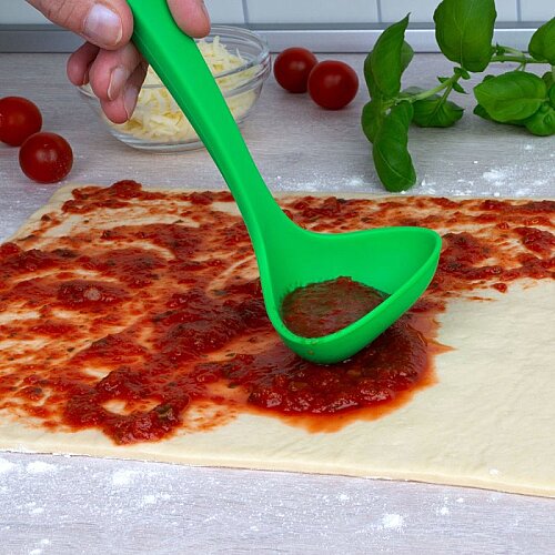 Lurch Silikon Sos Kepçesi, 28 cm, Yeşil - 2