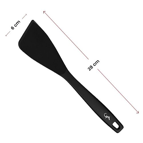 Lurch Silikon Spatula, 28 cm, Siyah - 5