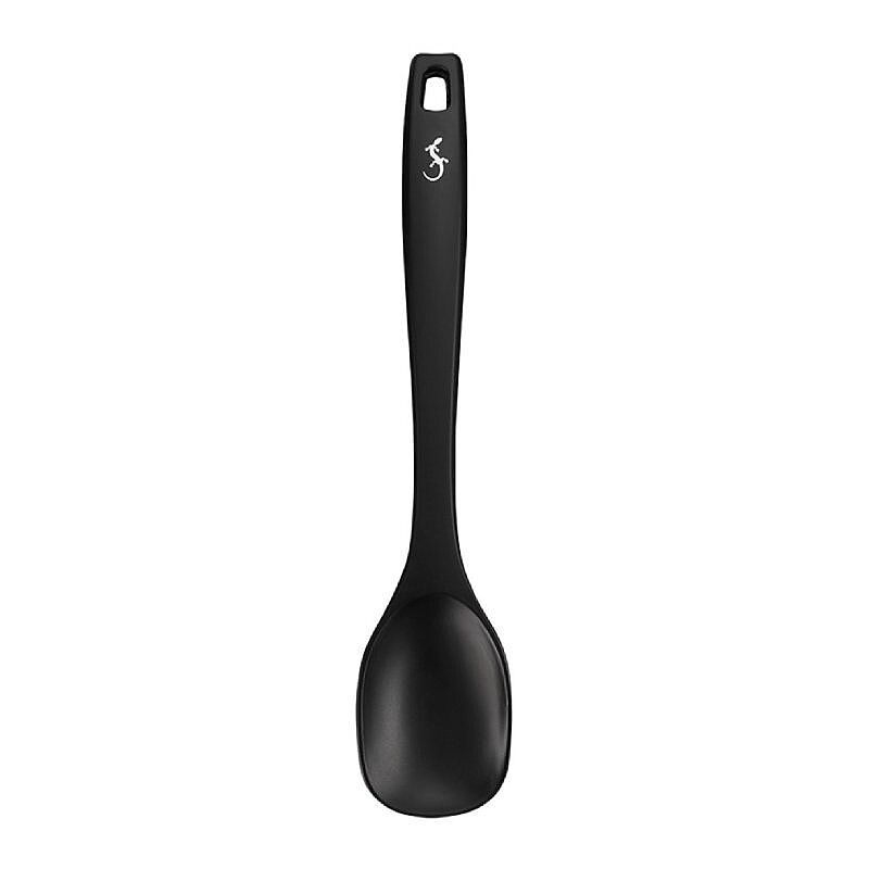 Lurch Silikon Yemek Kaşığı, 28 cm, Siyah - Lurch