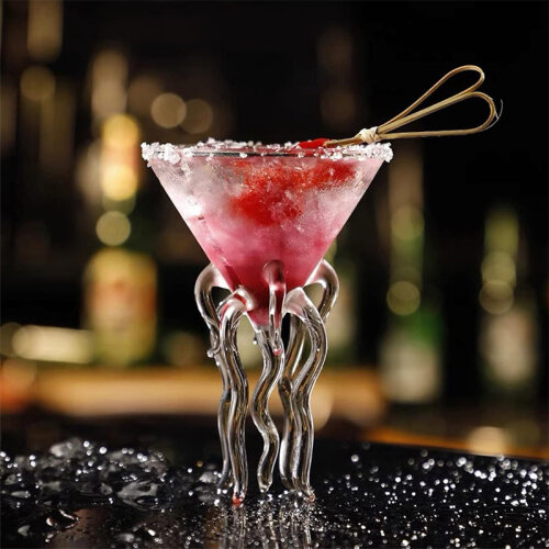 Luxegon Ahtapot Kokteyl Bardak, 120 ml - 7