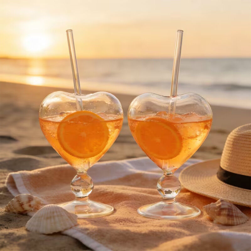 Luxegon Kalp Kokteyl Bardak, 220 ml - Luxegon