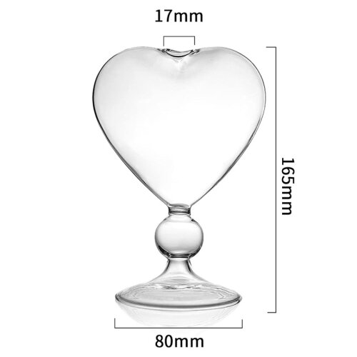 Luxegon Kalp Kokteyl Bardak, 220 ml - 8