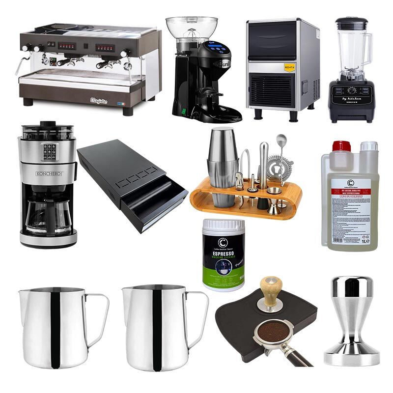 Magister Tall Cup 2 Gruplu Espresso Kahve Makinesi, 13 Parça Kafe Seti - Magister