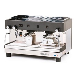 Magister Tall Cup Semi Automatic Espresso Coffee Machine, 2 Groups - Magister