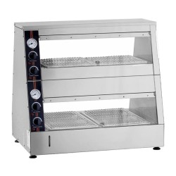 Makfry HD4 Heated Display Unit, 2 Layers, 20 kg Capacity - Makfry