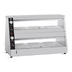 Makfry HD6 Heated Display Unit, 2 Layers, 30 kg Capacity - Makfry