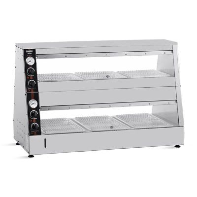 Makfry HD6 Isıtmalı Teşhir Ünitesi, 2 Katlı, 30 kg Kapasiteli - 1