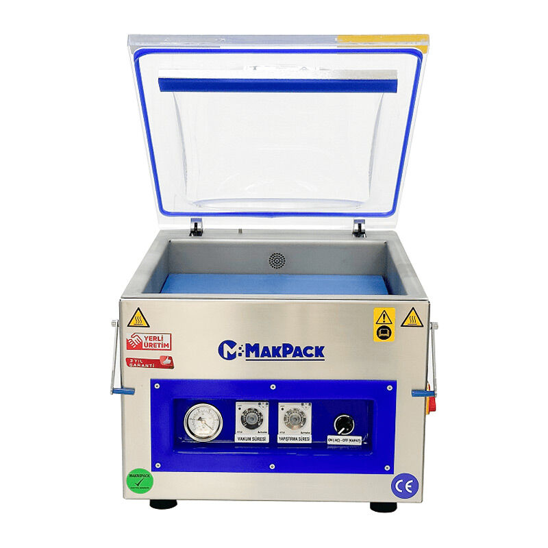 ماكينة تفريغ الهواء MakPack MP-350 T1/S، طول اللصق 350 مم، 400 × 500 × 400 مم - MakPack