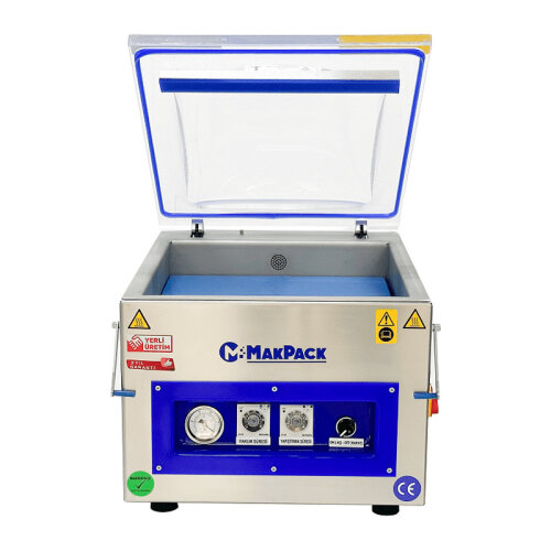 MakPack MP-350 T1/S Vakum Makinesi, Yapıştırma Uzunluğu 350 mm, 400x500x400 mm - 2