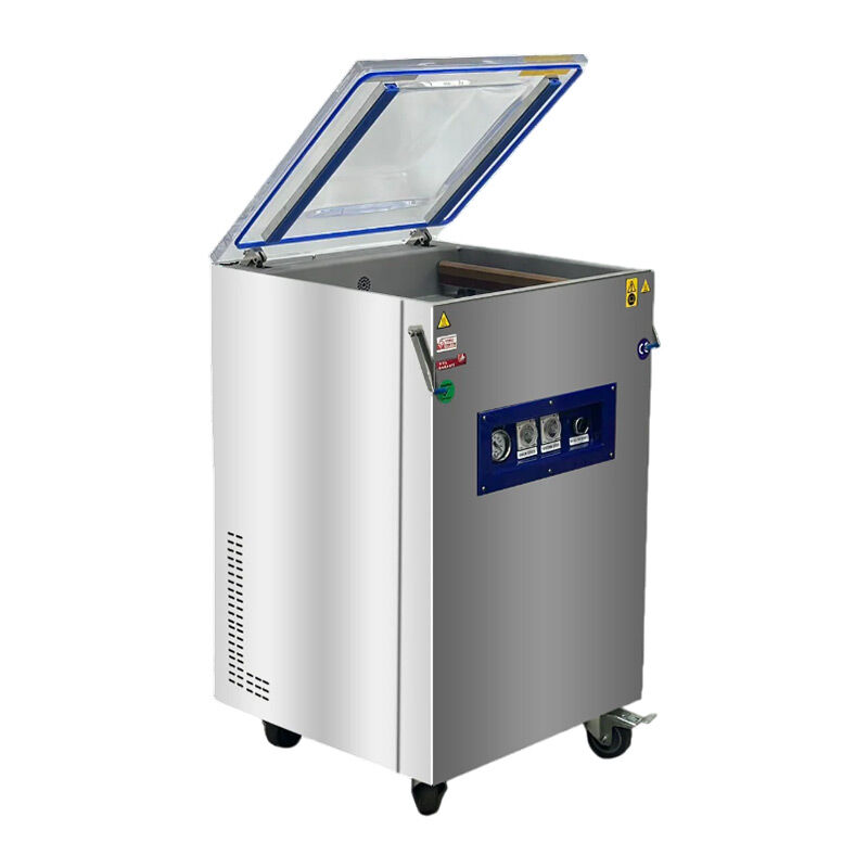 MakPack MP-410 T2/A Vacuum Machine, Gluing Length 2x410 mm, 550x560x1100 mm - MakPack