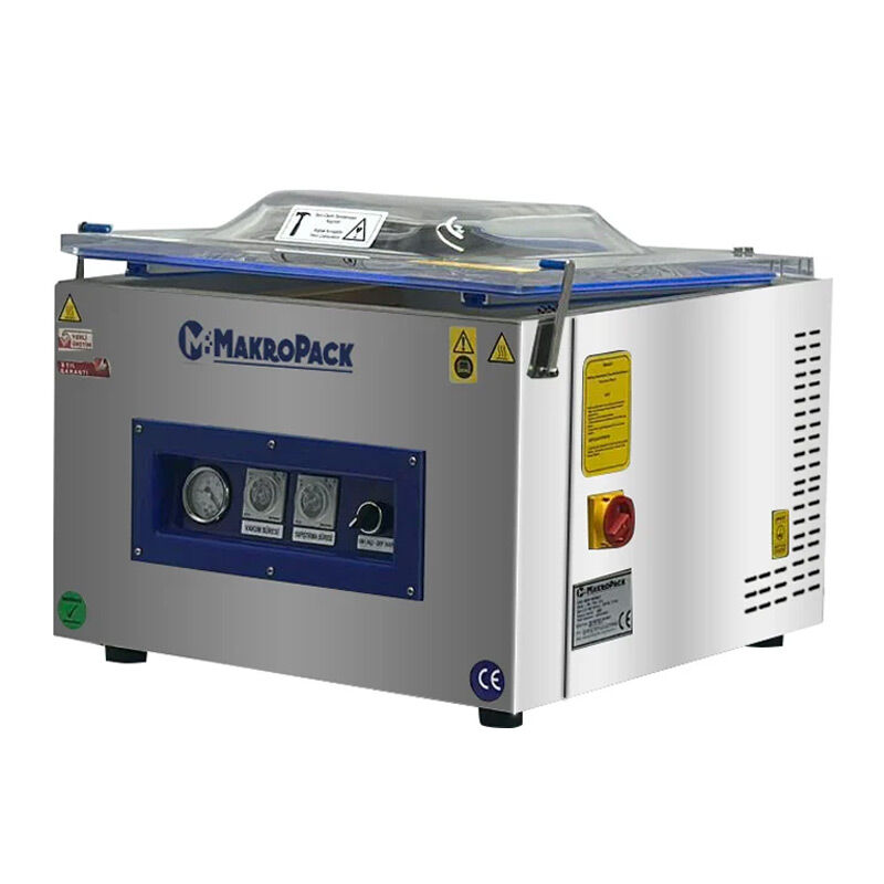 ماكينة تفريغ الهواء MakPack MP-410 T2/S، طول اللصق 2 × 410 مم، 550 × 560 × 500 مم - MakPack