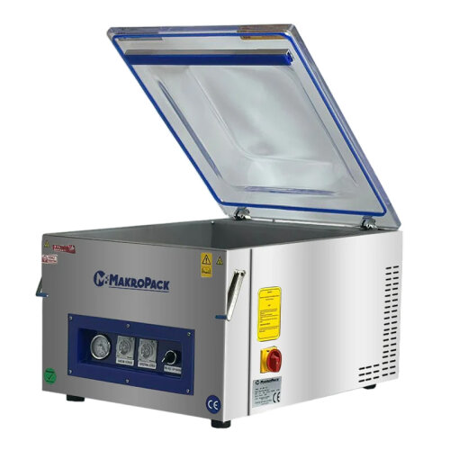 ماكينة تفريغ الهواء MakPack MP-450 T1/S، ماكينة تفريغ الهواء T1/S، طول الختم 440 مم، 690 × 560 × 500 مم - 3