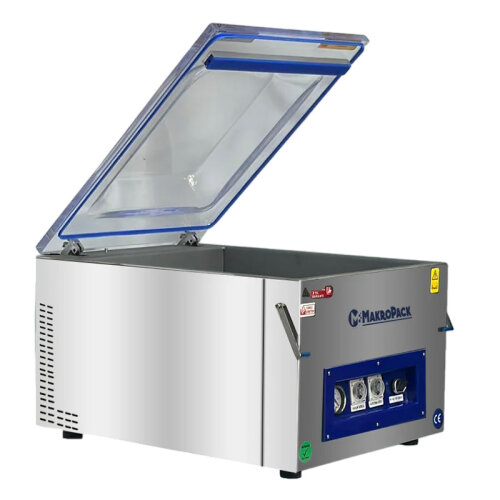 MakPack MP-450 T1/S Vakum Makinesi, Yapıştırma Uzunluğu 440 mm, 690x560x500 mm - 1