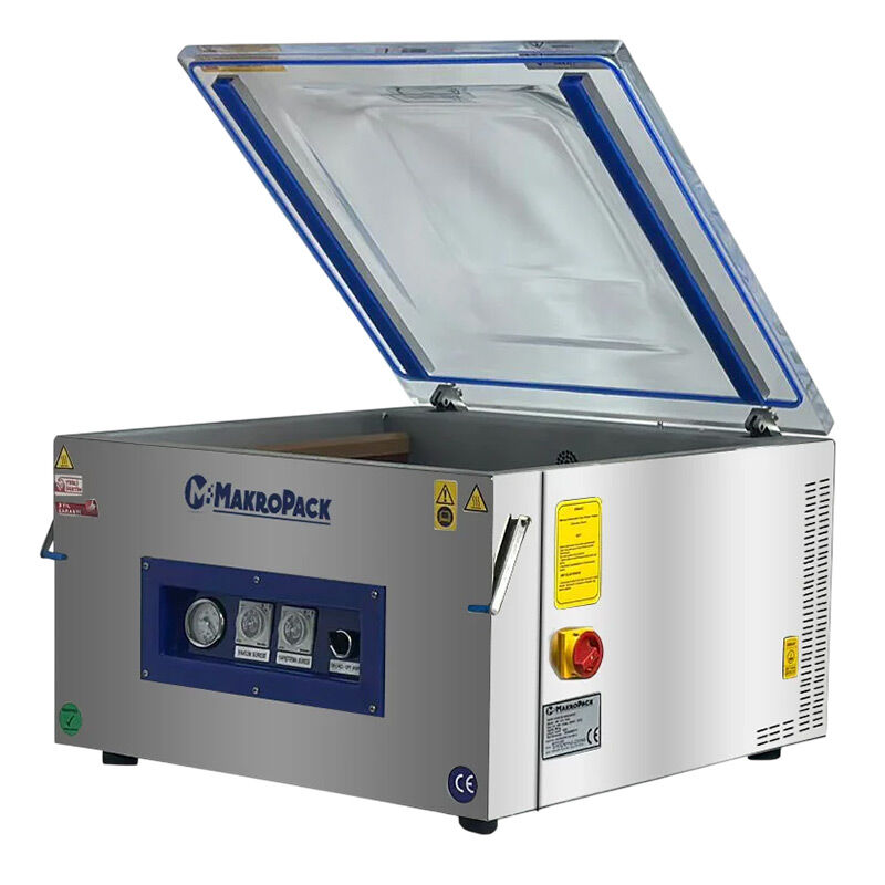 MakPack MP-510 T2/S Vacuum Machine, Sealing Length 2x500 mm, 670x660x500 mm - MakPack