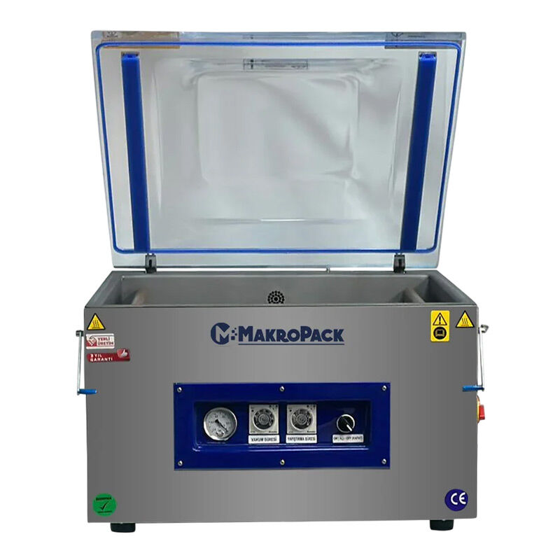 MakPack MP-510 T2/S Вакуумная машина, длина запайки 2х500 мм, 670x660x500 мм - MakPack