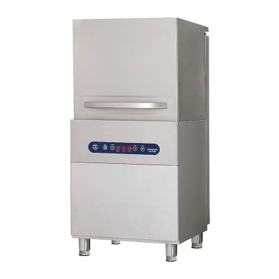 Maksan DW-1000 Giyotin Tip Bulaşık Yıkama Makinesi, 1080 Tabak/Saat - 1
