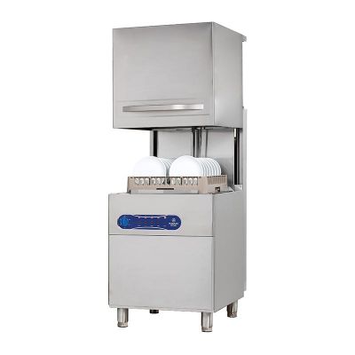 Maksan DW-1000 Eko Giyotin Tip Bulaşık Yıkama Makinesi, 1080 Tabak/Saat - 2
